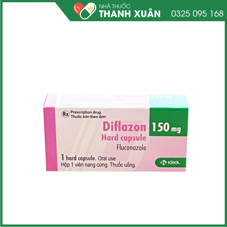 Diflazon 150mg điều trị nhiễm nấm Candida